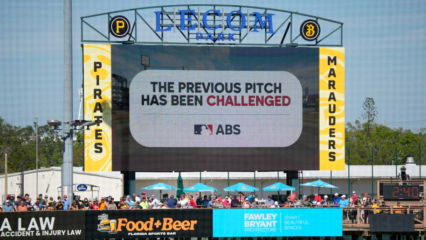 Robot umpires approved for MLB in 2026 as part of challenge system