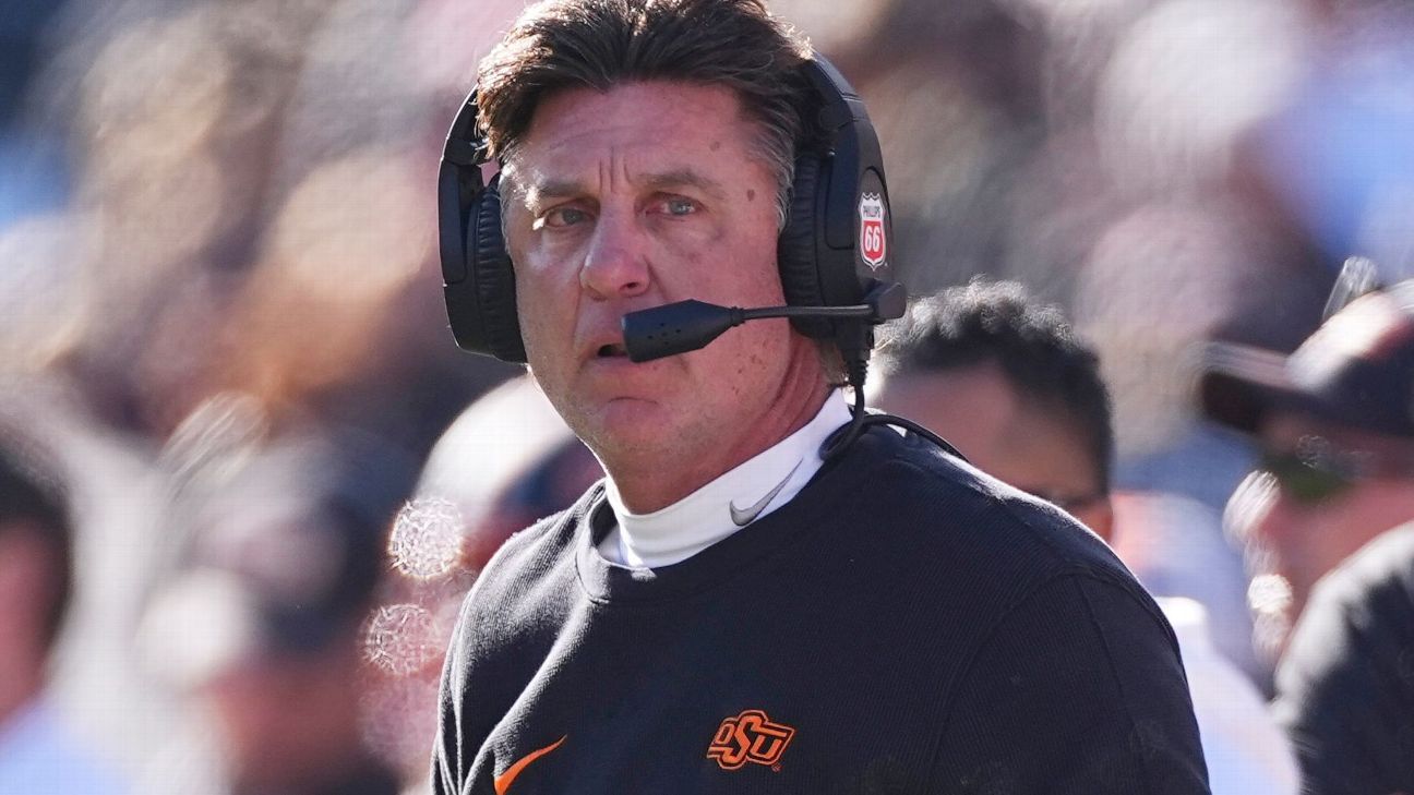 Sources – Oklahoma State fires head coach Mike Gundy
