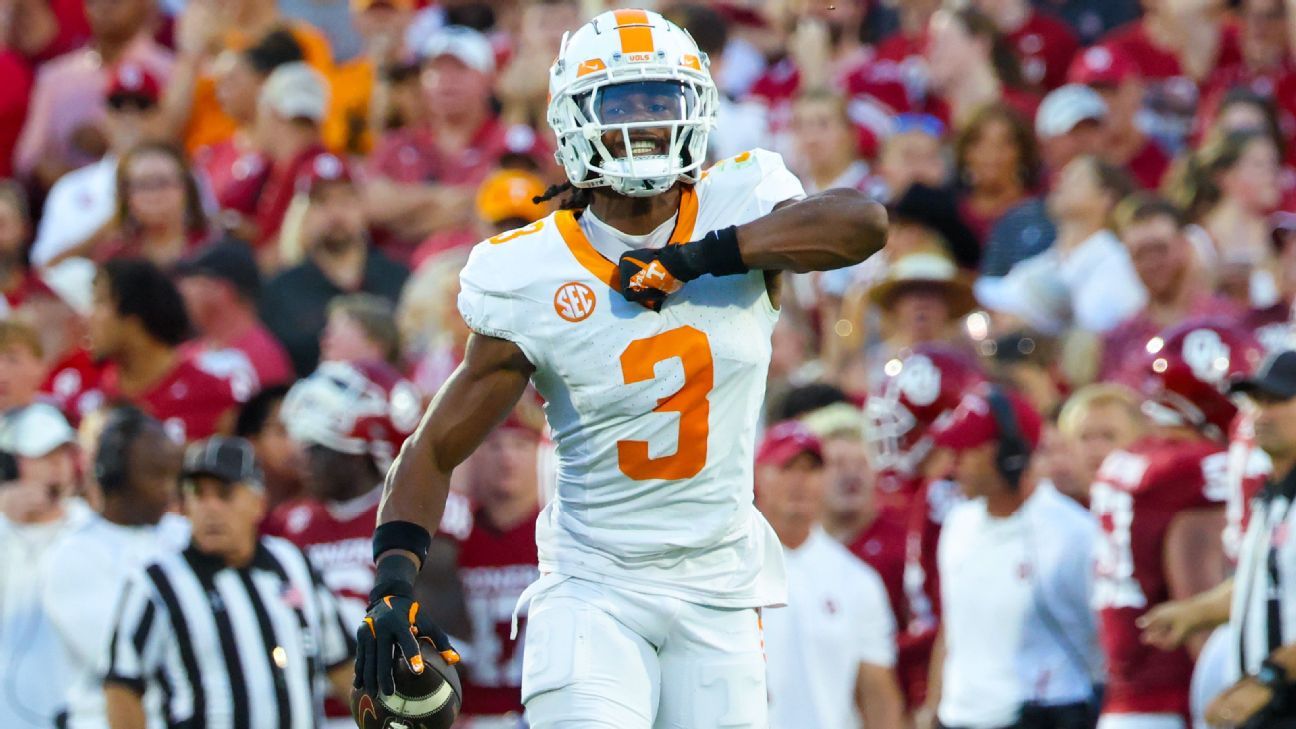 Sources – Tennessee starting CBs McCoy, Gibson out vs. Georgia