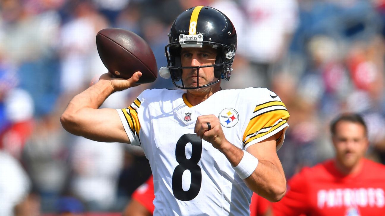 Steelers’ Aaron Rodgers passes Brett Favre on all-time TD list
