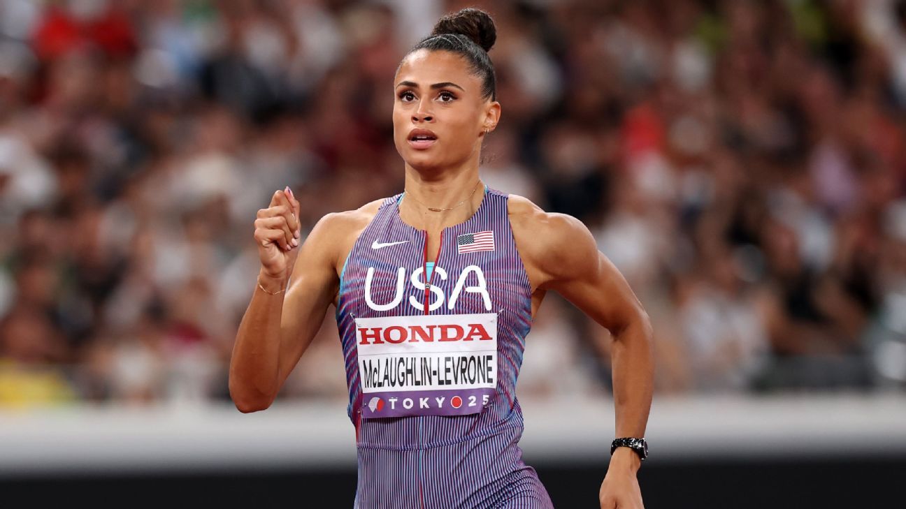 Sydney McLaughlin-Levrone sets American record in 400m semis