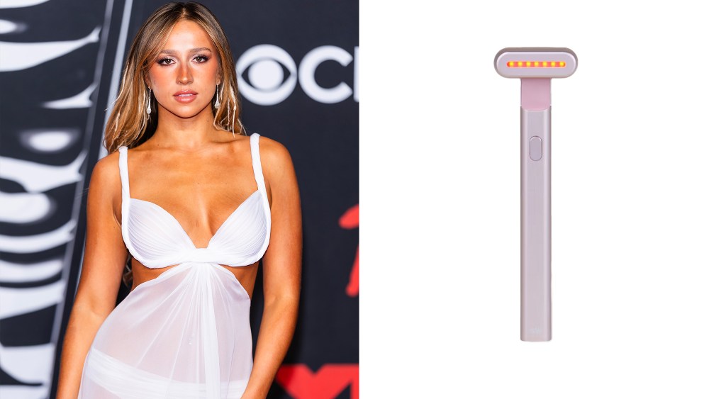 Tate McRae VMAs Beauty Look With Solawave Wand