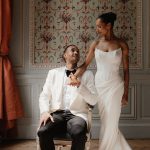 The Bride Wore Schiaparelli, Ines Di Santo, and Dior by John Galliano for Her Romantic Garden Wedding in Paris