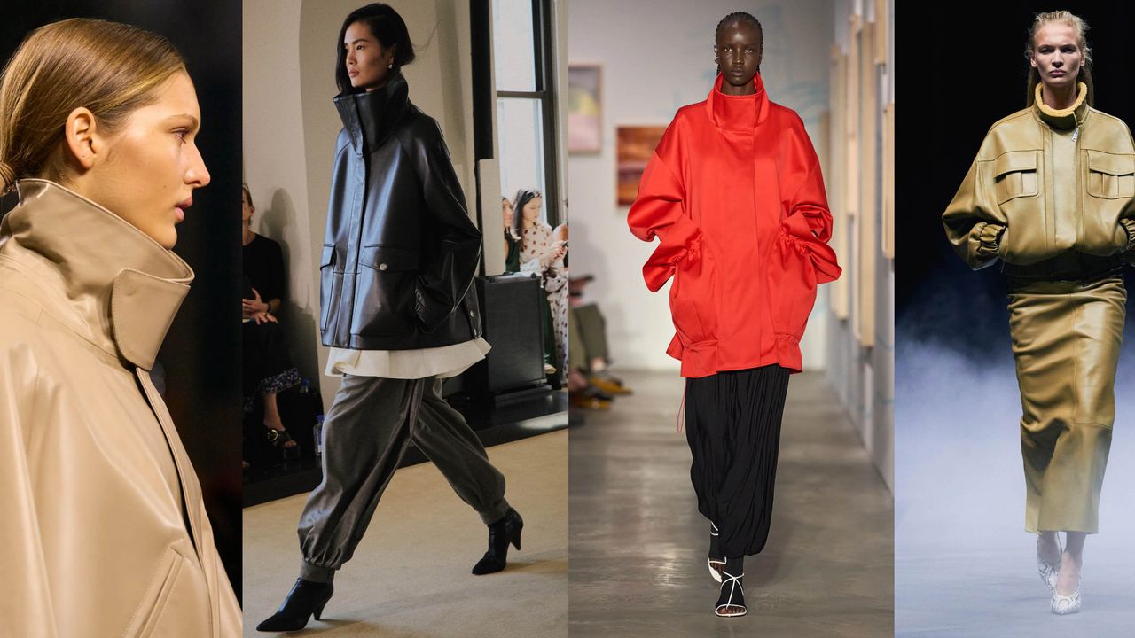 This Fall, It’s All About The Funnel Neck Jackets!