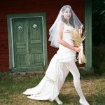 This Swedish Bride’s Three Wedding Looks Delivered Fashion, Fantasy, and Fun