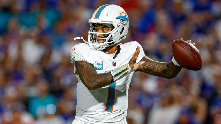 Tua Tagovailoa interceptions: Dolphins QB's league-leading fourth pick leads to loss in Week 3 vs. Bills
