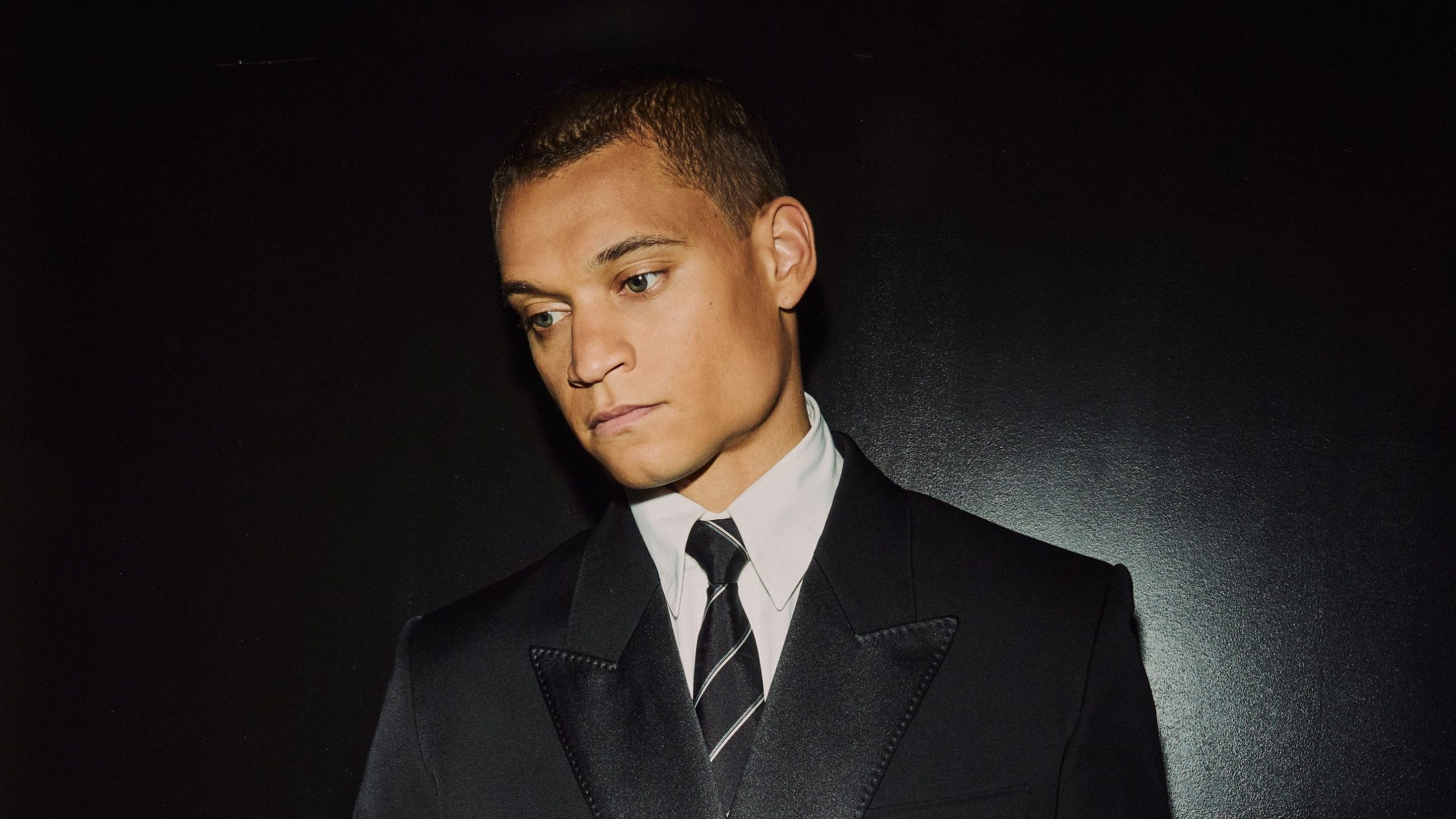 Tyriq Withers Channeled His Inner Patrick Bateman for the ‘Him’ Premiere