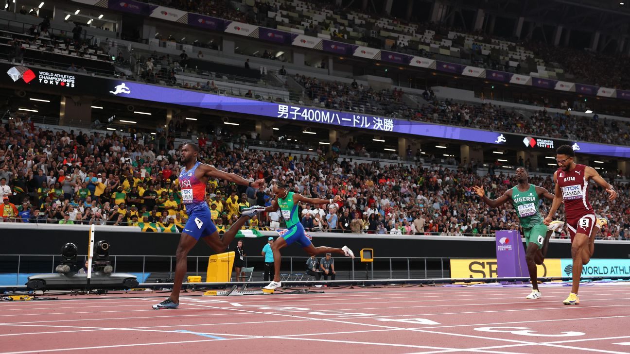 U.S. hurdler wins gold after DQ overturned; Bol a champ again
