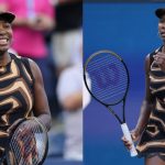 Venus Williams wears a custom Pucci tennis kit during the Women's Doubles Third Round match at the 2025 US Open on Sept. 1, 2025 in the Flushing neighborhood of the Queens borough of New York City.
