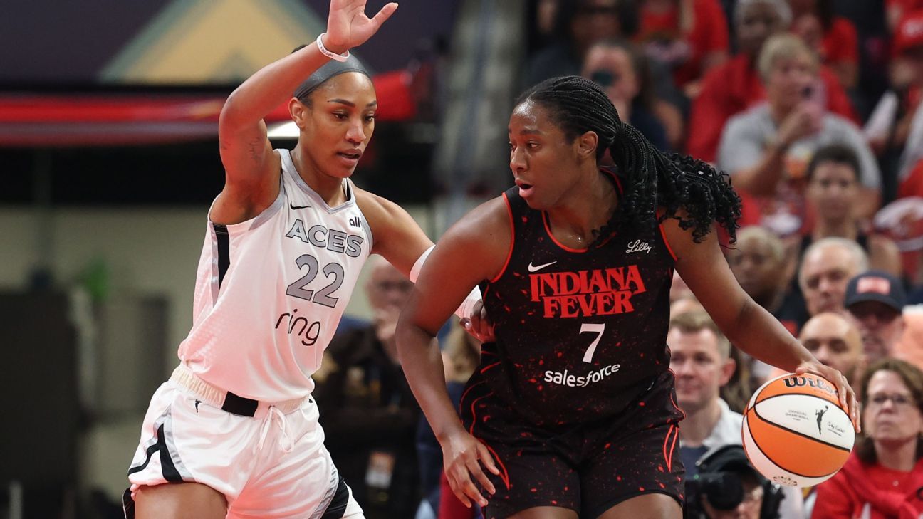 WNBA semifinals: What’s at stake in Fever-Aces Game 5