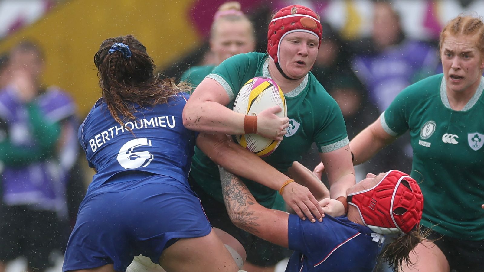 Women’s Rugby World Cup: Alleged biting controversy mars Ireland’s narrow defeat to France | Rugby Union News