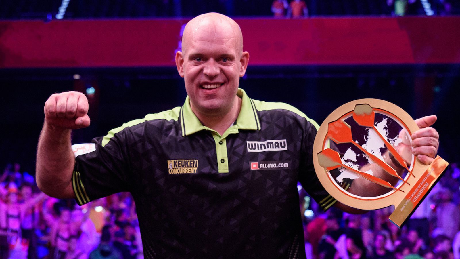 World Series of Darts Finals: Luke Littler dethroned by Michael van Gerwen in Amsterdam | Darts News