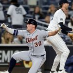Yankees' relief collapses as Tigers explode for 9 runs in 7th