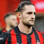 Adrien Rabiot in AC Milan kit