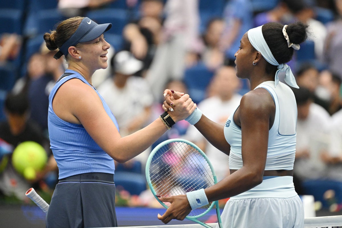 Amanda Anisimova through to China Open final with 58-minute blitz of Coco Gauff