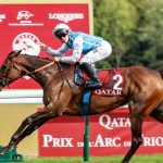 Aventure (M. Guyon) wins Qatar Prix Vermeille Gr.1 at ParisLongchamp, 07/09/2025, photo: Zuzanna Lupa