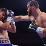 Sheffield, UK: Dave Allen v Arslanbek Makhmudov , WBA Inter Continental Heavyweight Title.11 October 2025.Picture By Mark Robinson Matchroom Boxing.