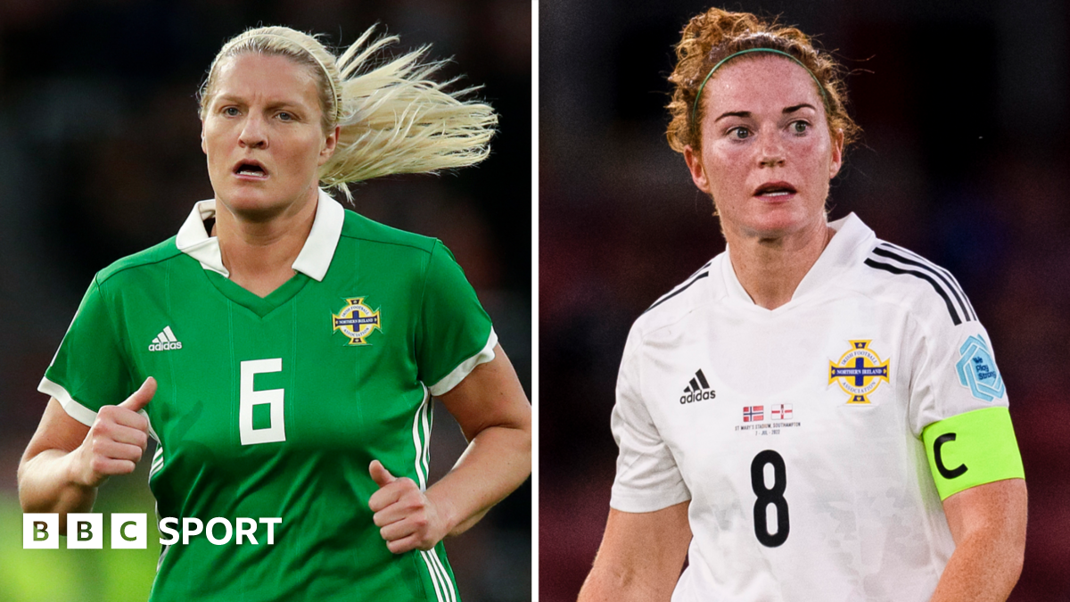 Ashley Hutton and Marissa Callaghan: Northern Ireland stalwarts retire