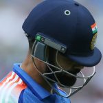India's Virat Kohli walks off after being dismissed by Australia's Mitchell Starc during the one day international cricket