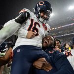 Bears' Jake Moody hits winning field goal after whirlwind day