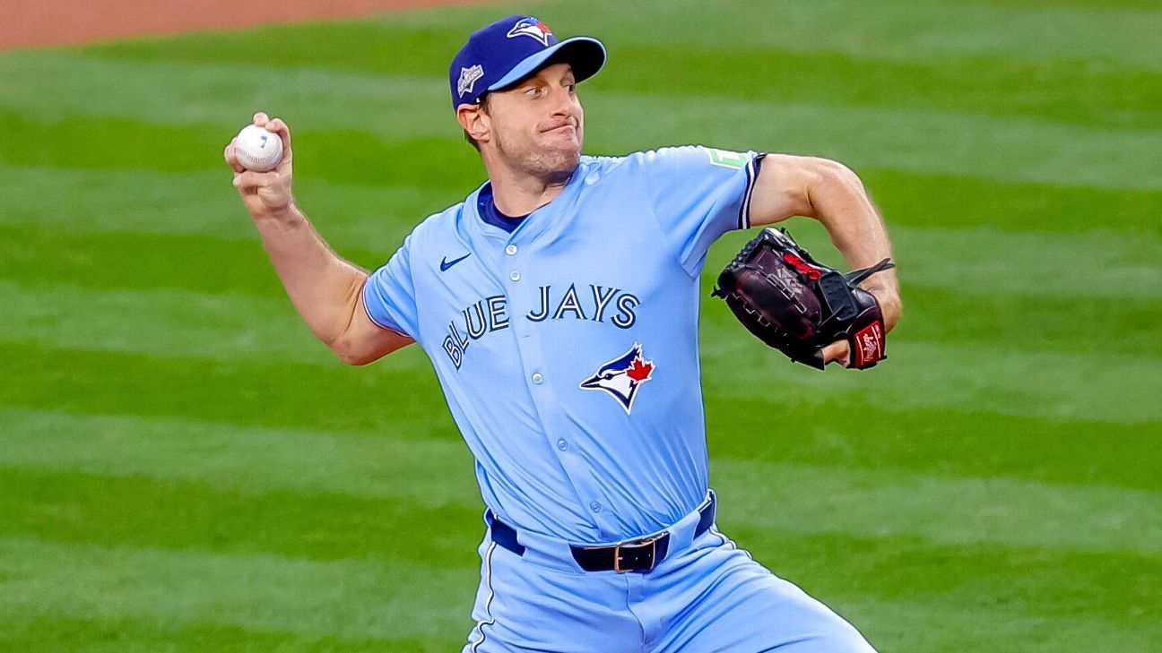 Blue Jays pull even vs. Mariners in ALCS behind Max Scherzer