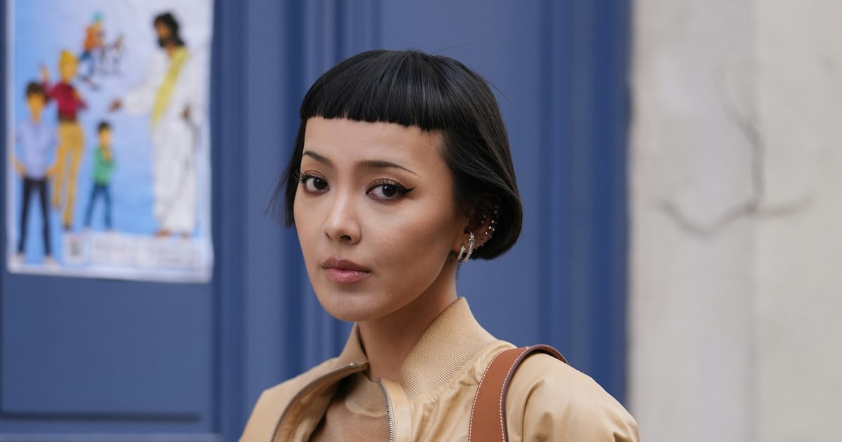 Blunt Bangs Are Spotted All Over Paris Fashion Week Spring/Summer 2026’s Street Style Crowd