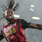 Antoine Semenyo celebrates his goal for Bournemouth against Fulham