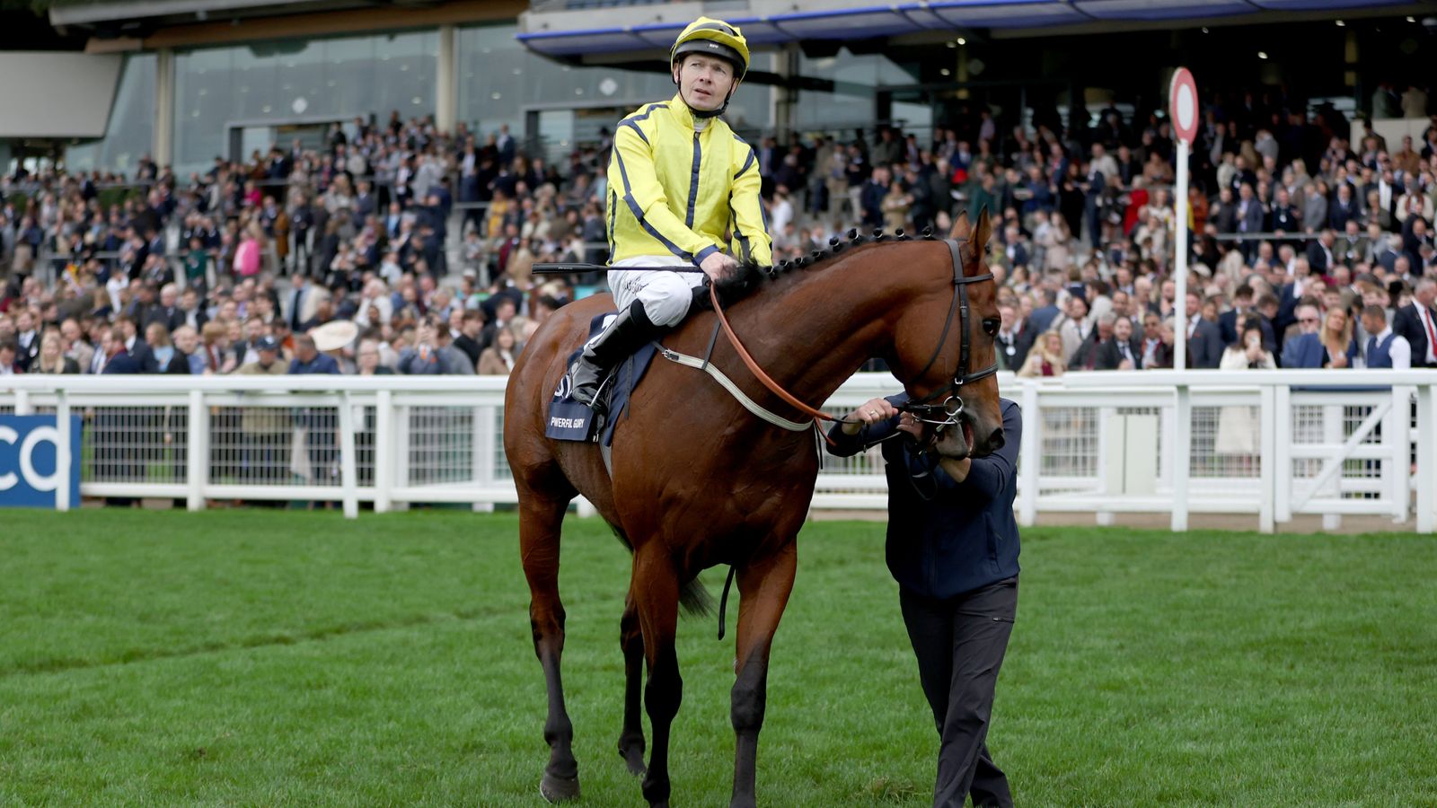 British Champions Day: Powerful Glory delivers 200-1 Sprint shock under Jamie Spencer | Racing News