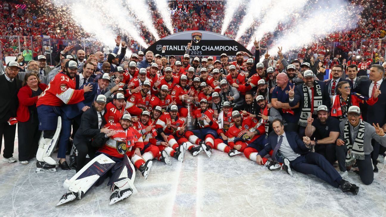 Champion Florida Panthers receive ‘awesome’ title rings