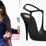 Chrissy Teigen is seen on Monday in New York City, saint laurent shoes