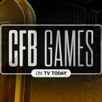 College football games on TV today