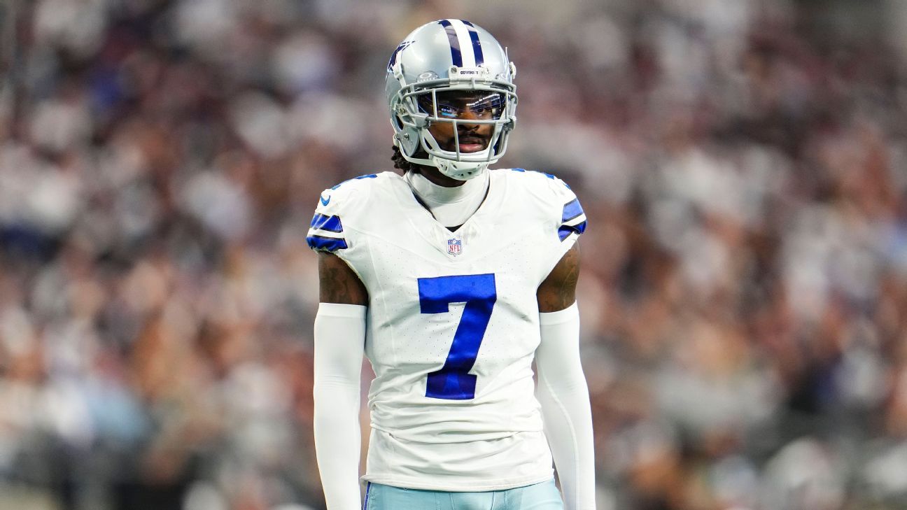 Cowboys’ Diggs out vs. Commanders after accident at his home