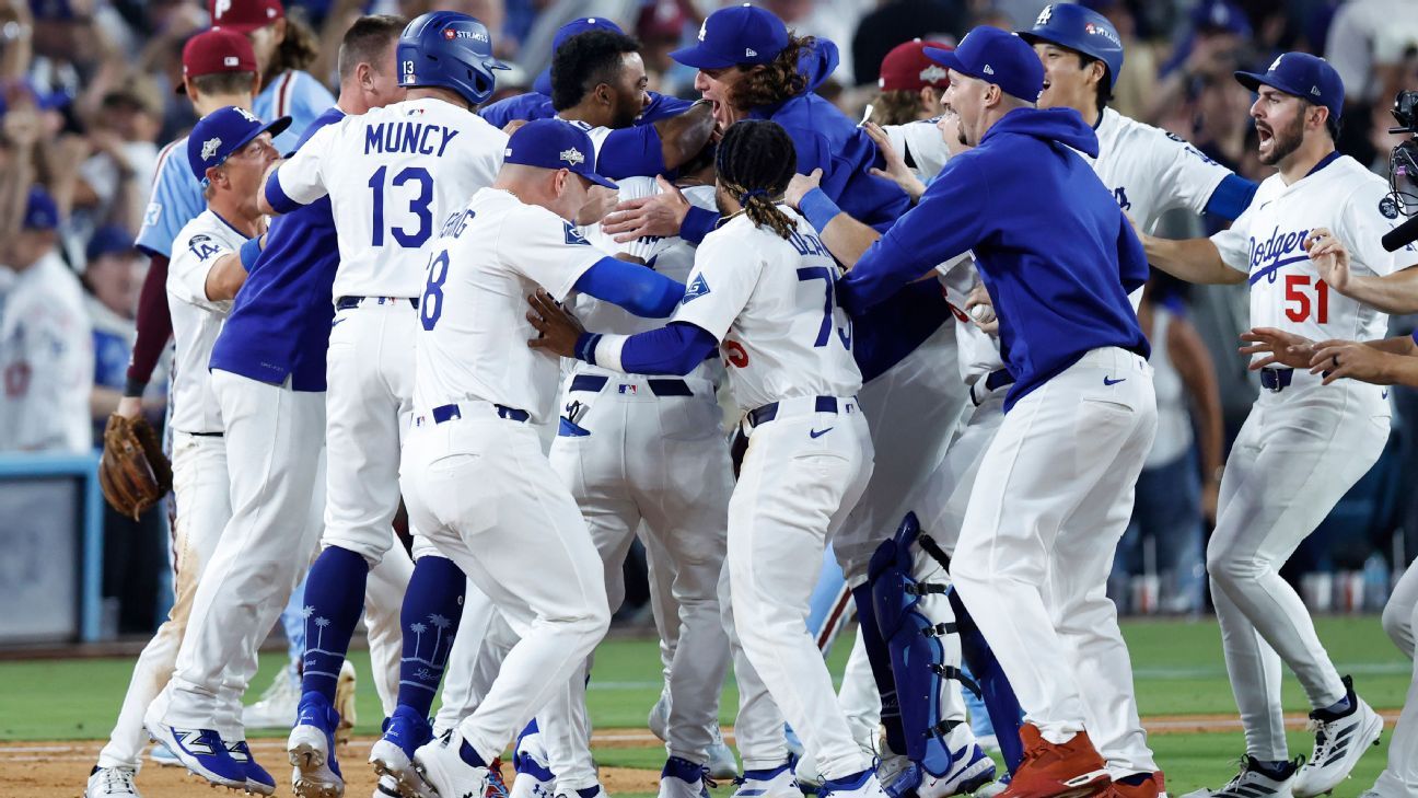 Dodgers win in 11 innings after Orion Kerkering’s costly error