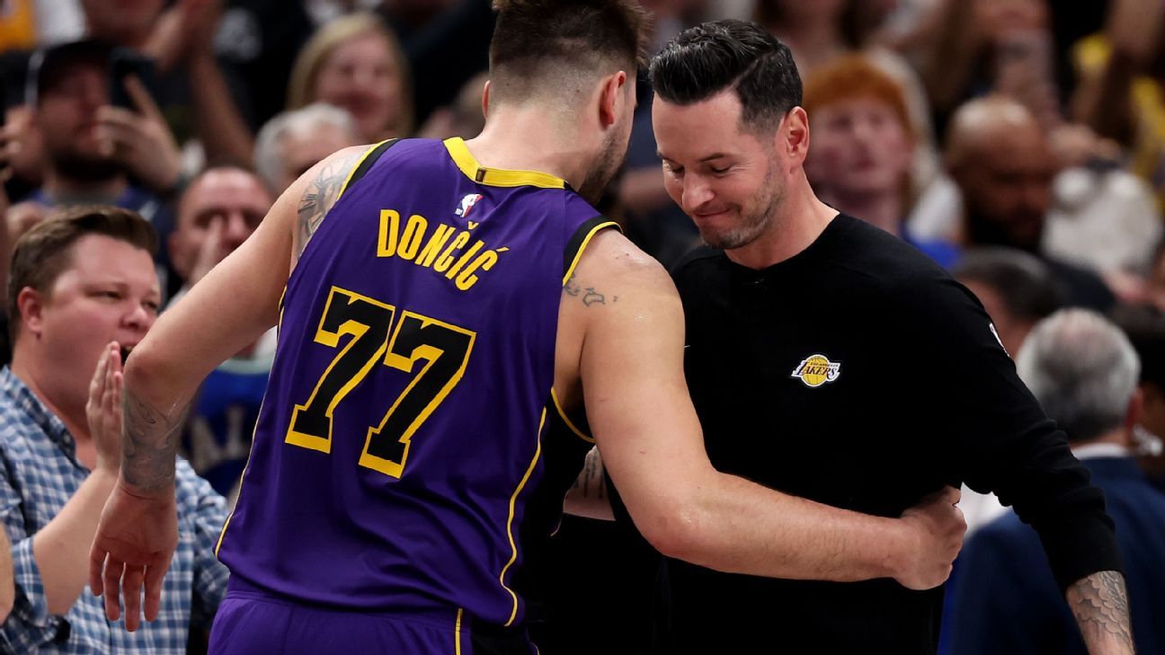 Doncic, Lakers embrace Redick’s directive to be in top shape