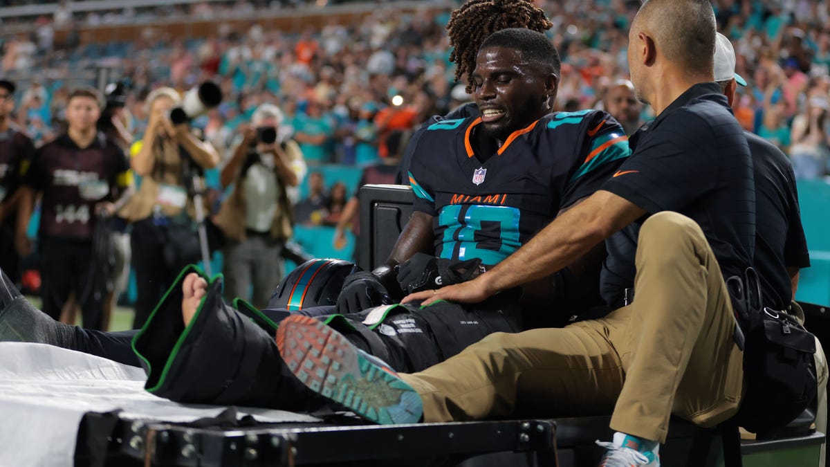 Has Tyreek Hill played his last game with the Dolphins?