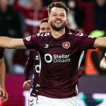 Craig Halkett won the game for Hearts after his injury time winner against Hibs