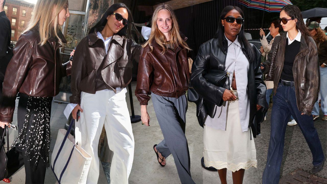 How to Wear the Spring 2025 Leather Jacket Trend