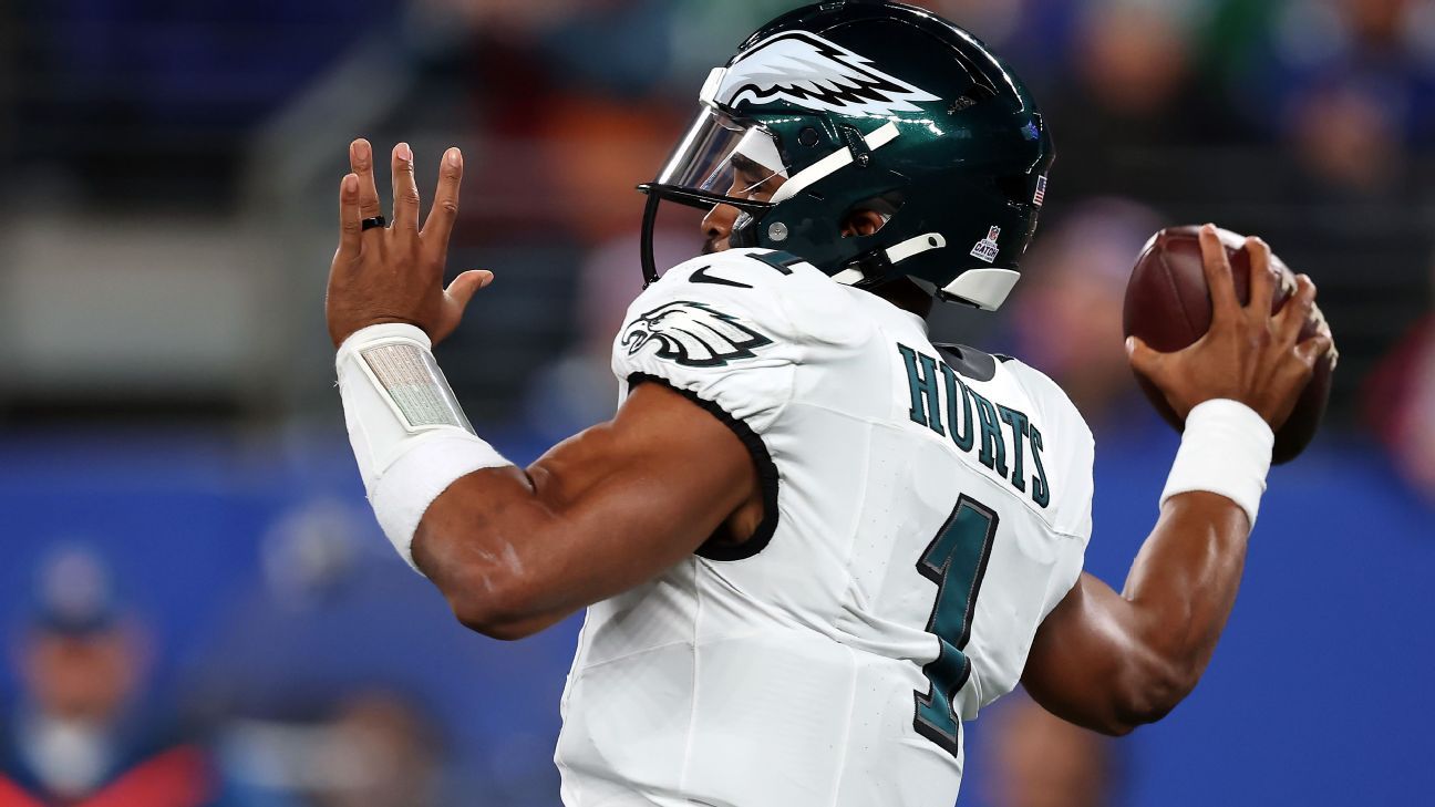 Hurts’ passing game falling short of what the Eagles need