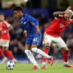 Estevao Willian in action against Benfica.