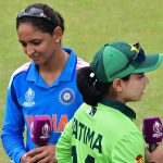 India captain Harmanpreet Kaur and Pakistan counterpart Fatima Sana did not shake hands in their World Cup match (Getty Images)