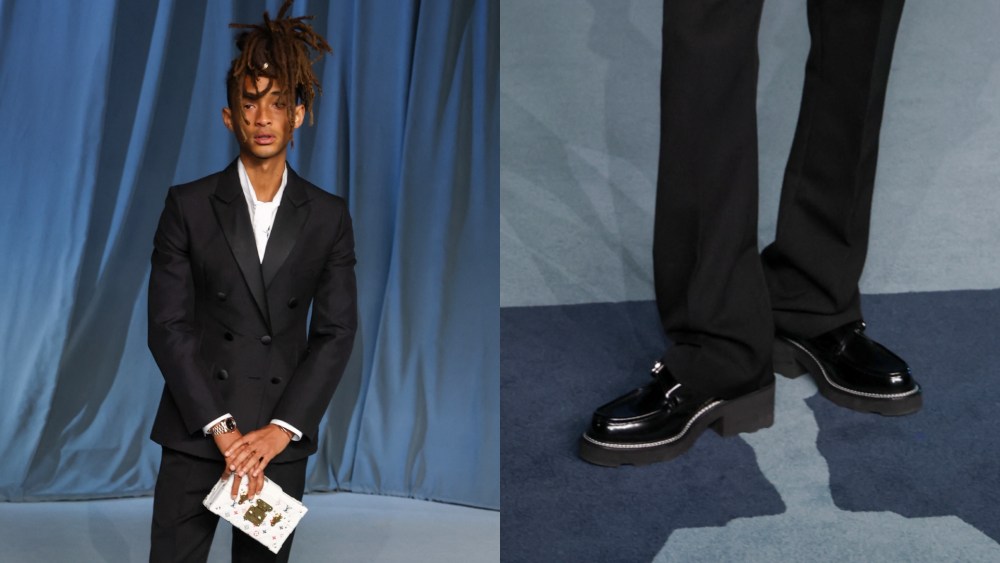 Jaden Smith Hits the Academy Museum Gala in Louis Vuitton Loafers