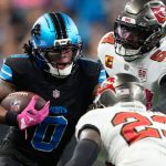 Jahmyr Gibbs has career night in leading Lions over Buccaneers