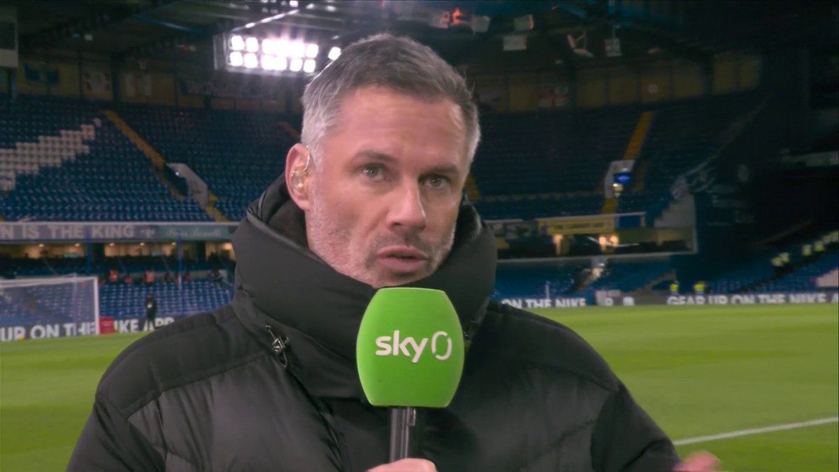 Jamie Carragher’s reactions to Chelsea beating Liverpool