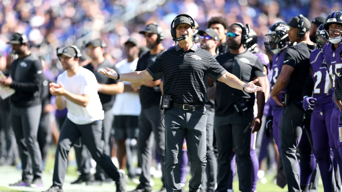 John Harbaugh says spiraling Ravens must ‘stick together’