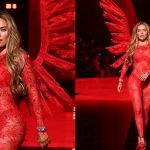 Karol G at the 2025 Victoria’s Secret Fashion Show held at Steiner Studios on October 15, 2025 in New York, New York.