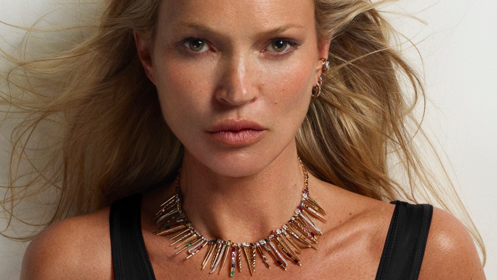 Kate Moss Goes for Diamonds in Kismet by Milka Campaign