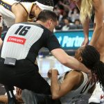Kelsey Mitchell exits with cramping as Fever fall in Game 5