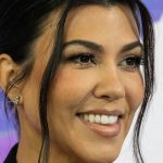 Kourtney Kardashian’s Smoky Eye and Bangs Are Peak Witchy Glam