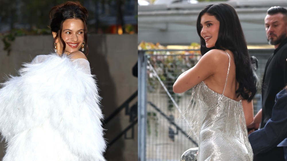 Kylie Jenner, Rosalía Wear Tall Mules to Schiaparelli Spring 2026 Show in Paris