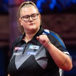Beau Greaves at the Women's World Matchplay